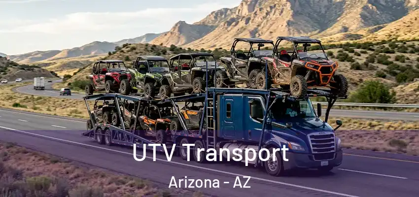  UTV Transport Arizona - AZ